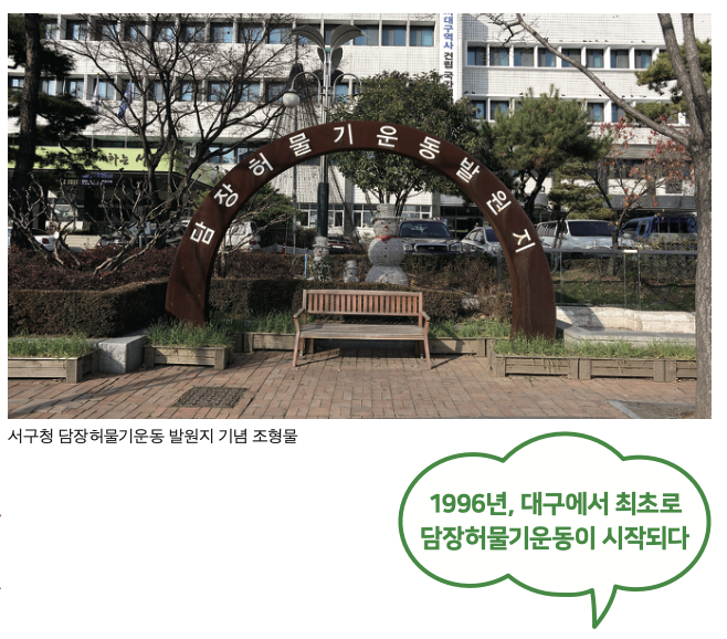 1996년, 대구에서 최초로 담장허물기운동이 시작되다