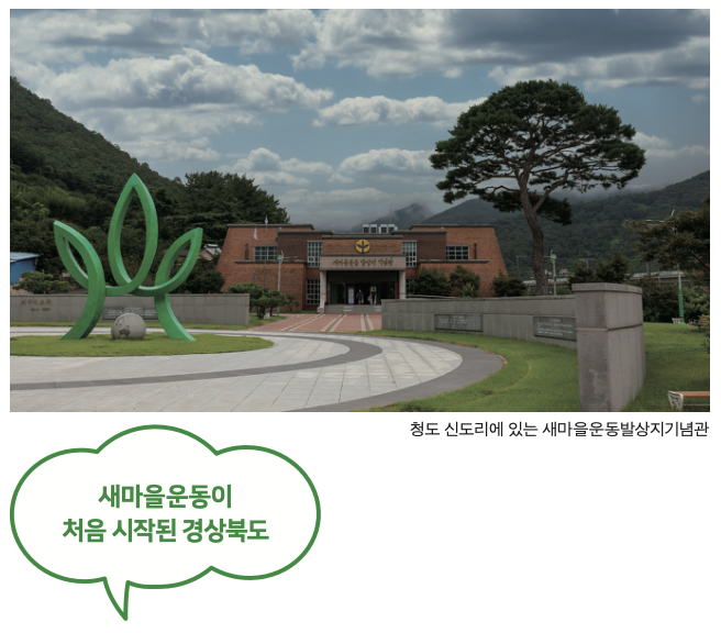 새마을운동이 처음 시작된 경상북도